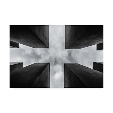 Herve Loire 'Cross' Canvas Art,30x47